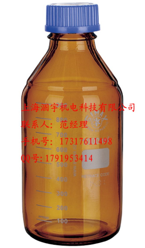 进口SIMAX棕色试剂瓶 玻璃瓶