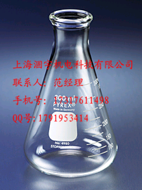 4980-125 进口CORNING康宁PYREX4980三角烧瓶 锥形瓶125ml