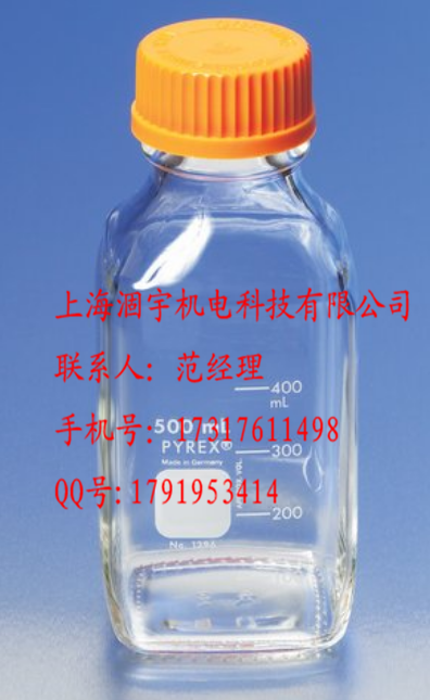 1396-100 康宁CORNING PYREX方形玻璃试剂瓶100ml