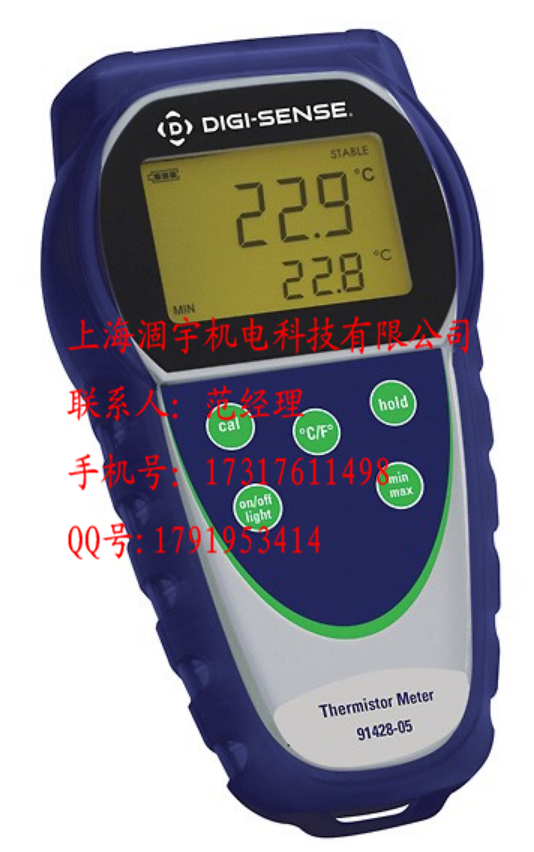 91428-01 美国进口Digi-Sense Temp10 K型热电偶温度计
