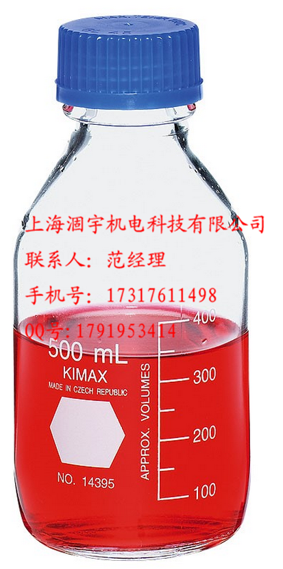 14395-5000美国KIMBLE KIMAX玻璃试剂瓶5000ml