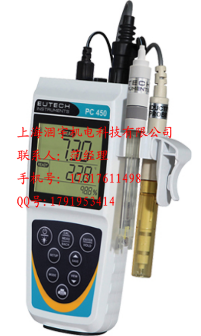 EUTECH PC450 便携式PH/电导率测试仪