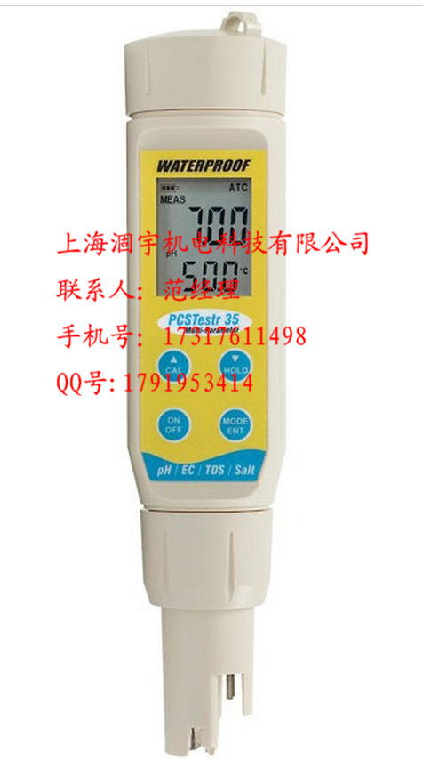 美国Eutech优特PTTestr35多参数防水型测试笔